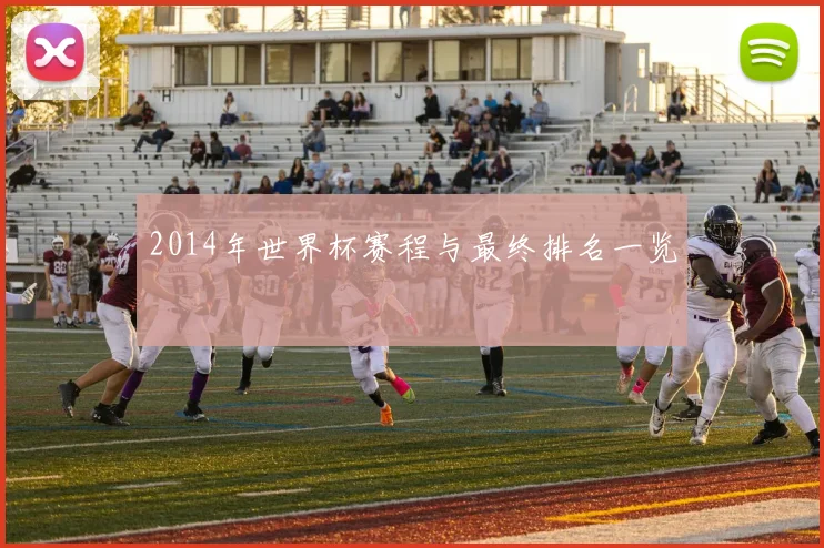 2014年世界杯赛程与最终排名一览