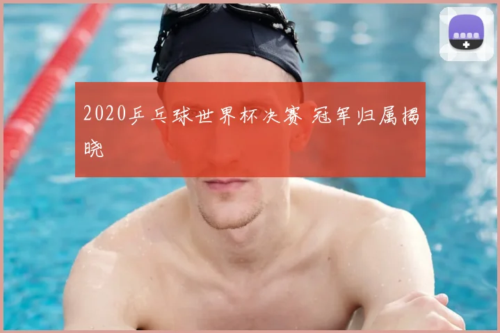 2020乒乓球世界杯决赛 冠军归属揭晓